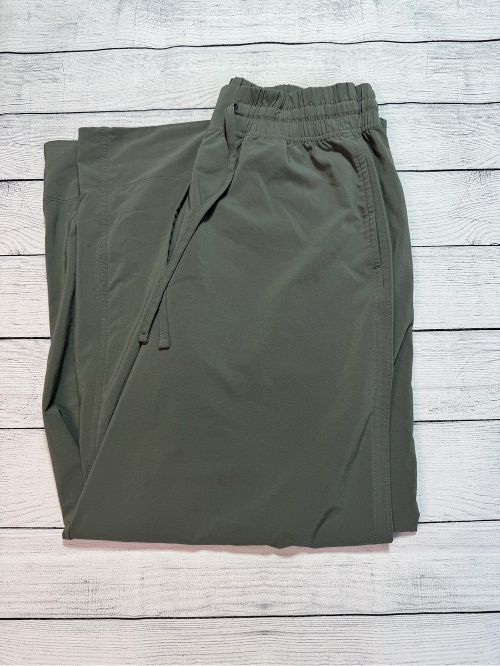 CRZ YOGA Women’s On the Fly Wide Leg Crop Pants Small Sport Travel Minimalist